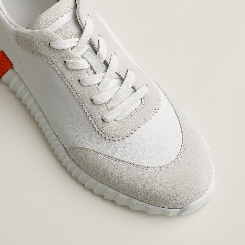 Hermes Bouncing sneaker White - orange