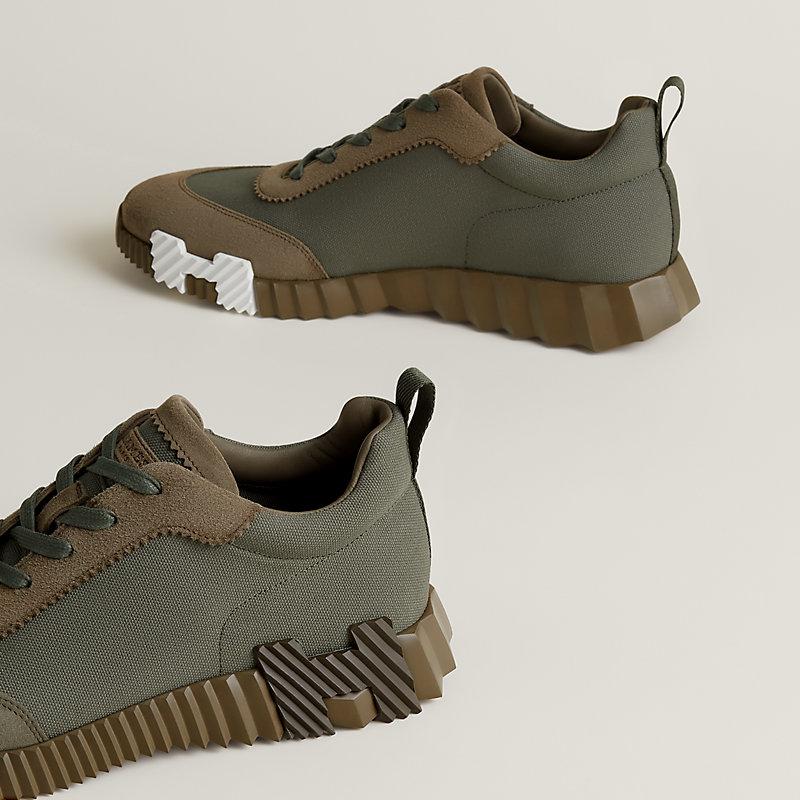 Hermes Bouncing sneaker Vert Toundra
