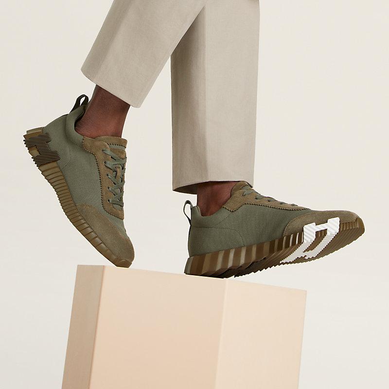 Hermes Bouncing sneaker Vert Toundra