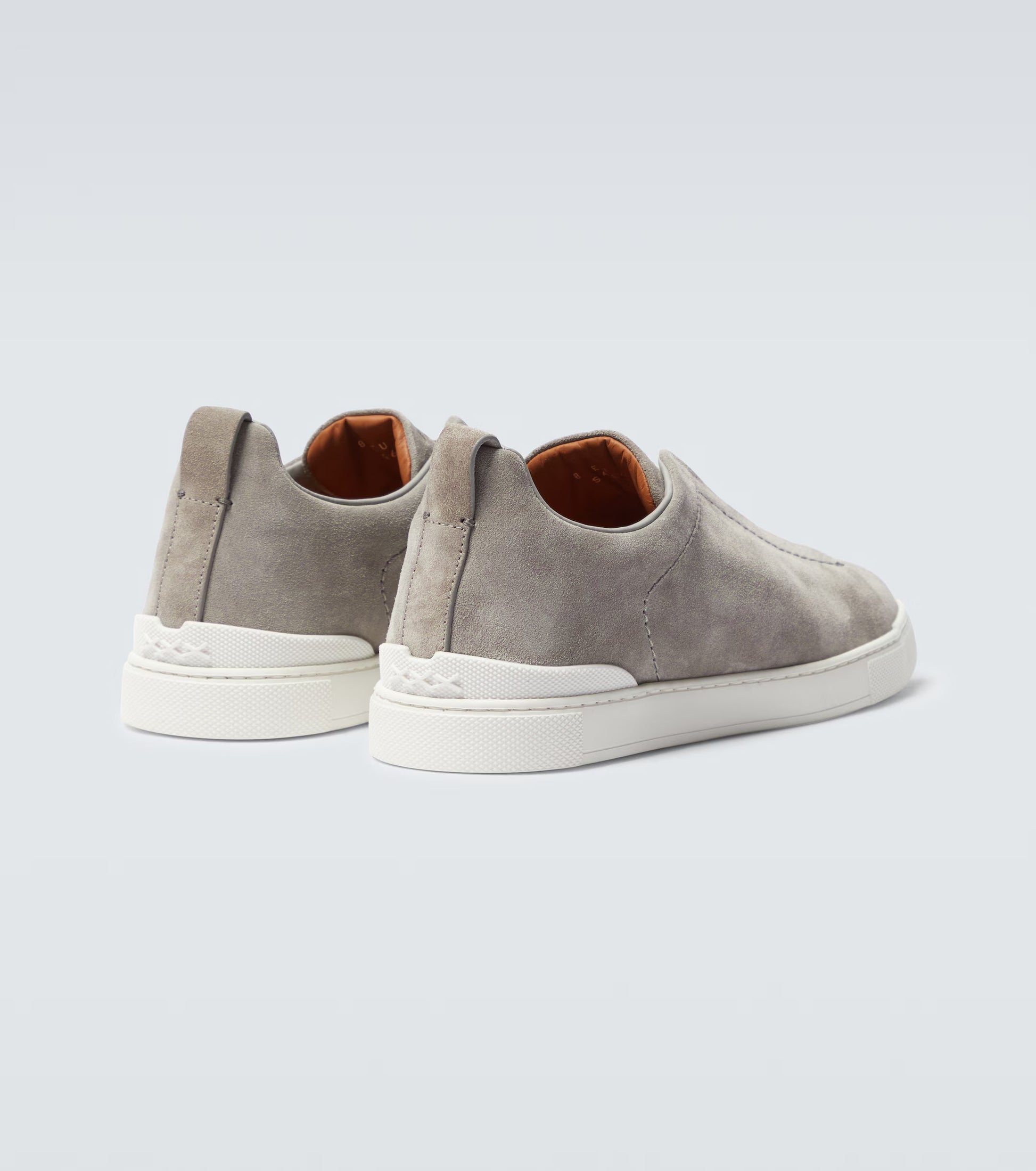 Zegna Suede low-top Sneakers | Grey