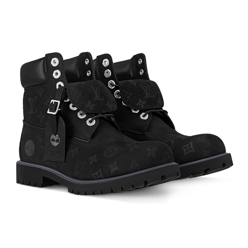 Timberland 6″ Ankle Boot – Black Monogram