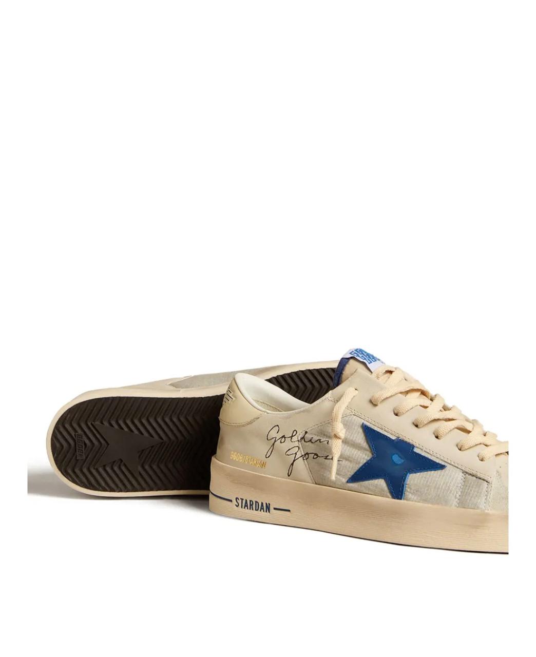 Golden Goose Stardan leather blue