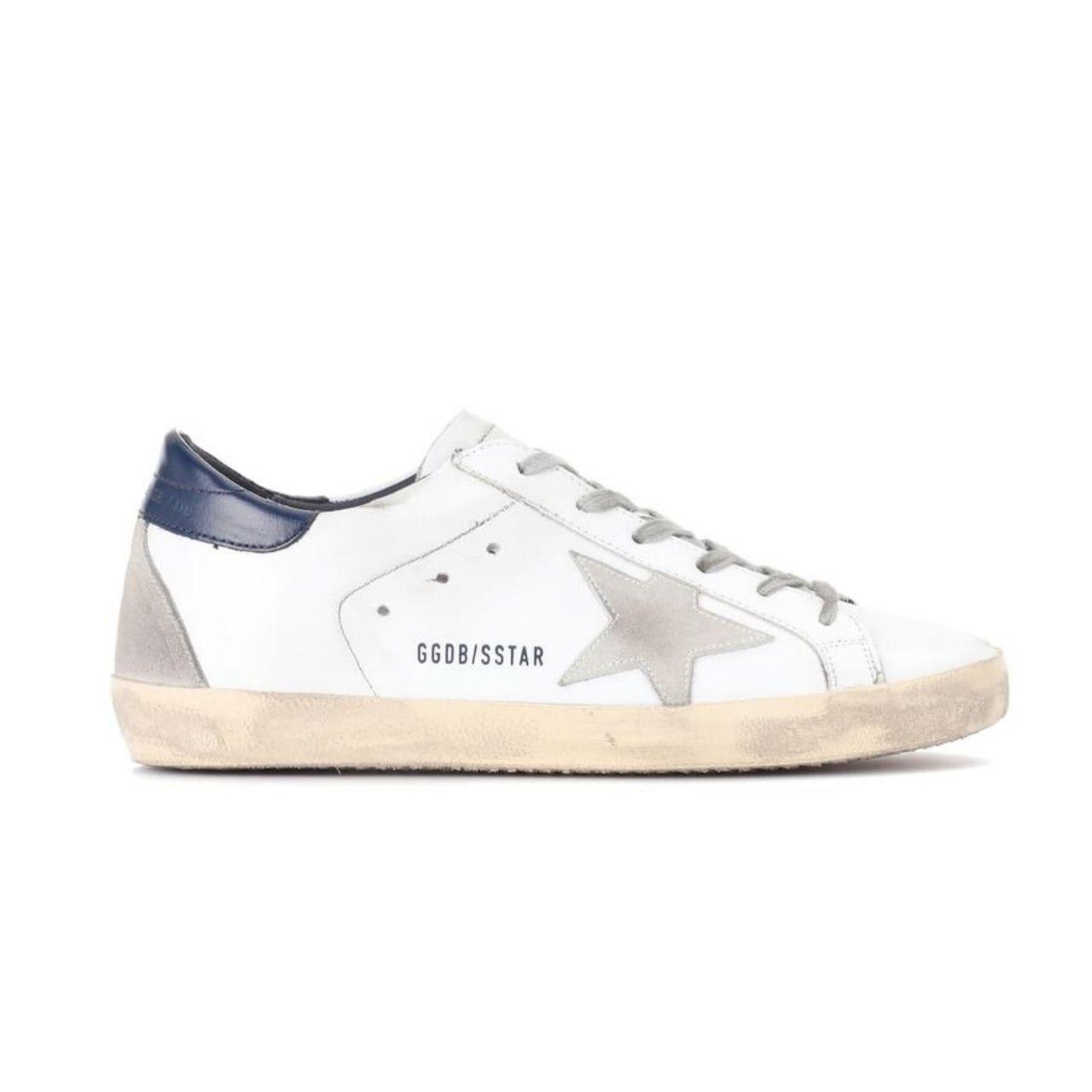 Golden Goose White Leather Superstar