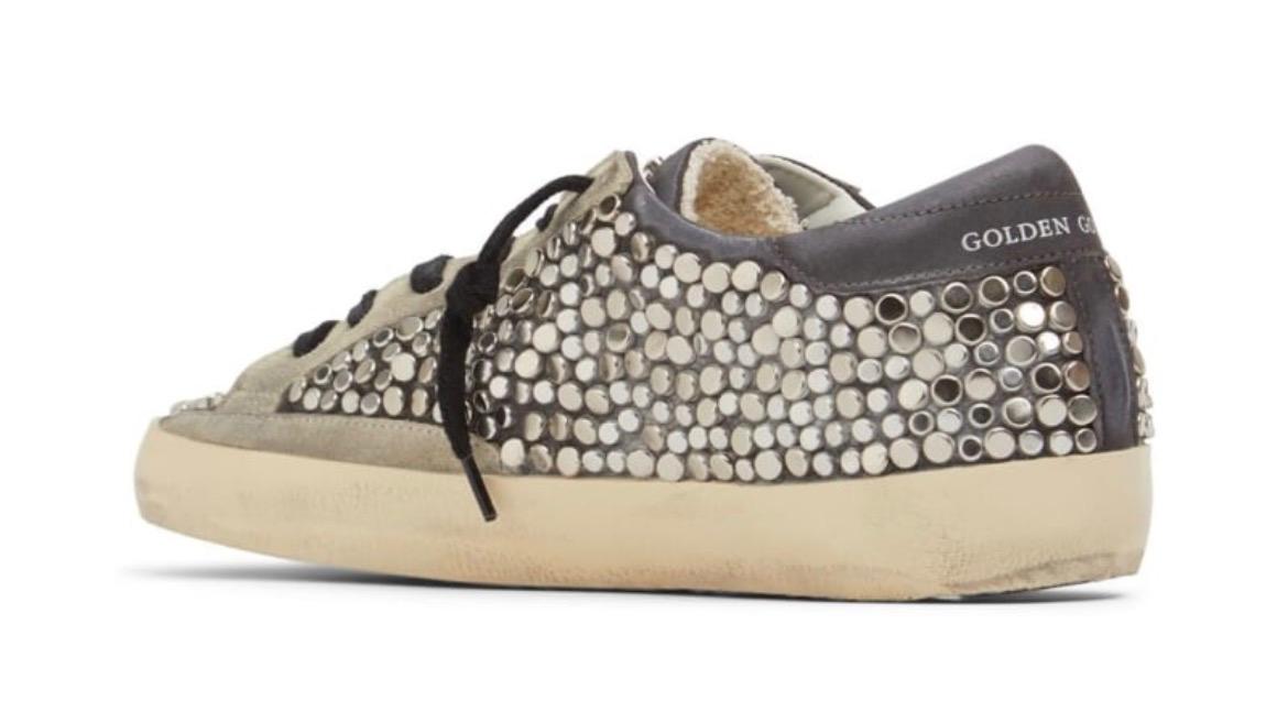 Golden Goose 20mm Super Star studs leather sneakers