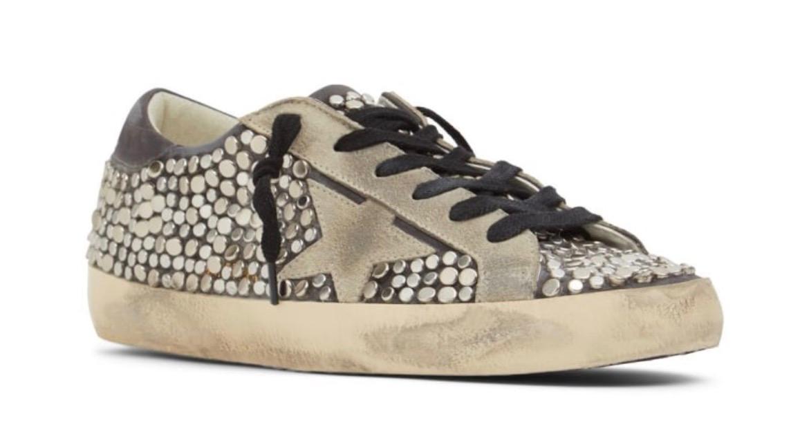 Golden Goose 20mm Super Star studs leather sneakers
