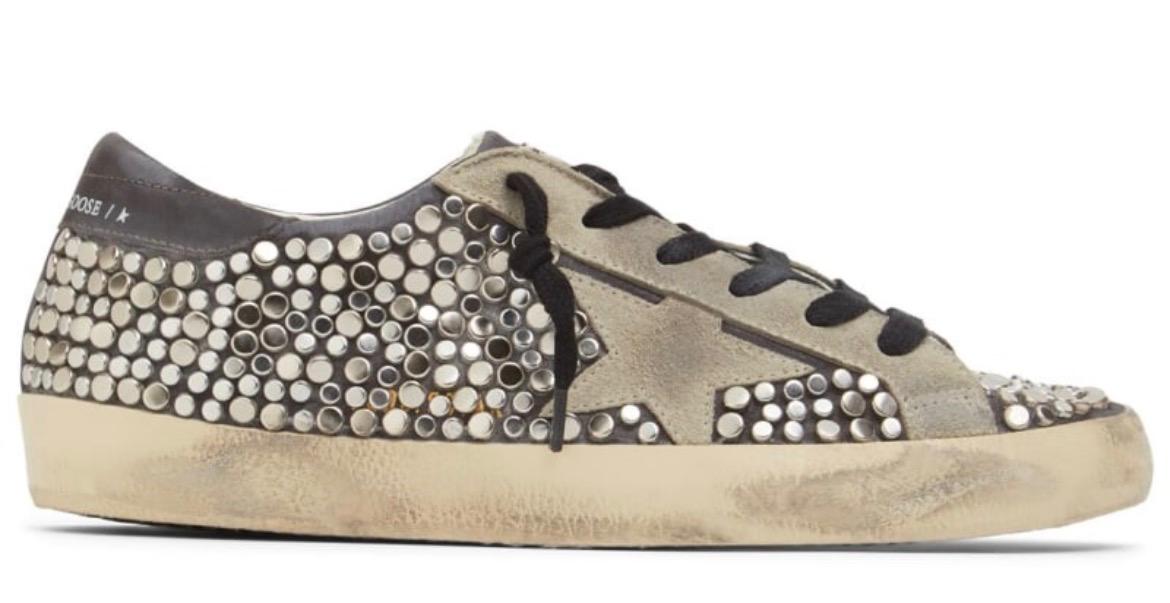 Golden Goose 20mm Super Star studs leather sneakers