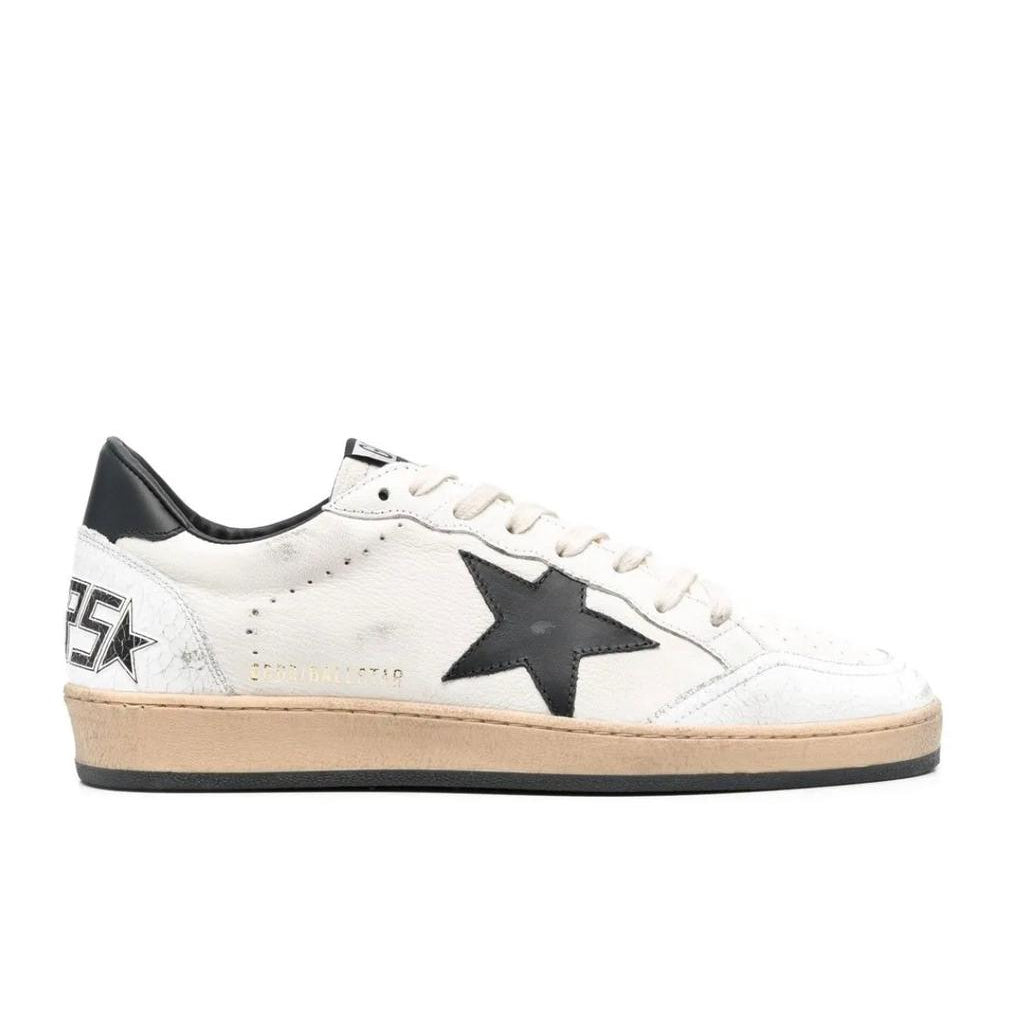 Golden Goose Ball Star white-black