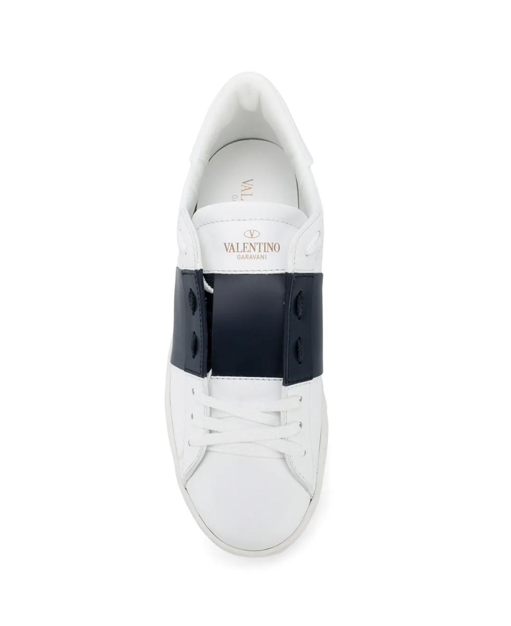 Valentino Garavani leather panelled sneakers