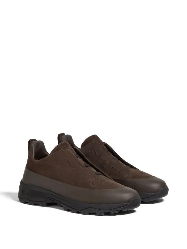 Zegna Triple Stitch Brwon